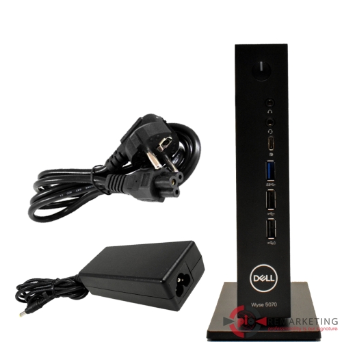 Go to product Dell Wyse 5070 | Thin Client | Intel Celeron J4105 | 4 GB DDR4 RAM | 16 GB eMMC | WiFi | Stand | Power Supply | Without Antennas