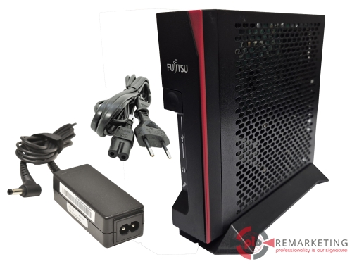 Go to product Fujitsu FUTRO S740 | Thin Client | Intel Celeron J4105 | 4 GB DDR4 RAM | 8 GB SSD | Stand | Power Supply