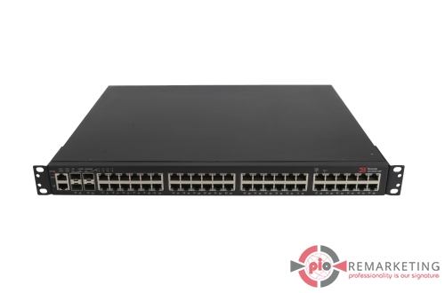 Go to product Brocade ICX6450-48P | Switch | 48× 1 Gb/s | PoE+ | 4× 10 Gb/s SFP+ (4A) | Managed | Rack Ears