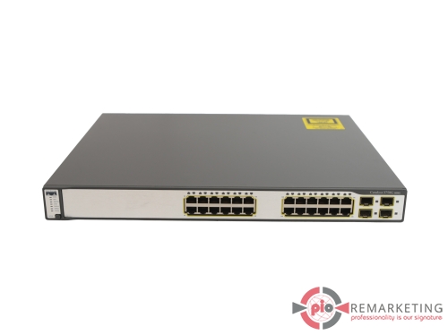 Go to product Cisco WS-C3750G-24TS-S1U | Switch | 24× 1 Gb/s RJ-45 | 4× SFP | Managed