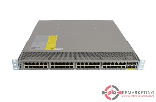 Go to product Cisco N2K-C2248TP-E-1GE Fabric Extender | Switch | 48× 1 Gb/s | 4× 10 Gb/s SFP+ Uplink | Rack Ears