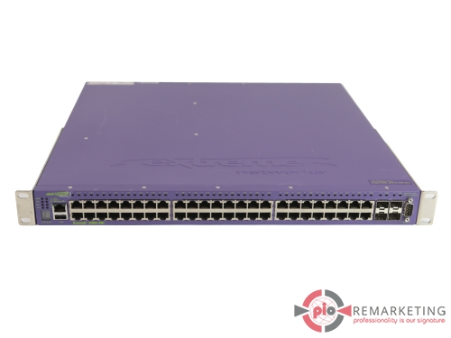 Go to product Extreme Summit X460-48t | Switch | 48× 1 Gb/s RJ-45 | 4× SFP | 2× Power Supplies | Managed | Rack Ears