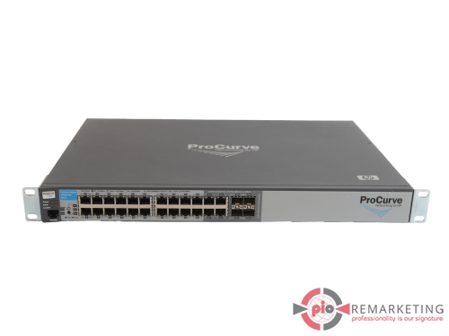 Go to product HP ProCurve 2510G-24 J9279A | Switch | 24× 1 Gb/s RJ-45 | 4× 1 Gb/s SFP | Managed | Rack Ears