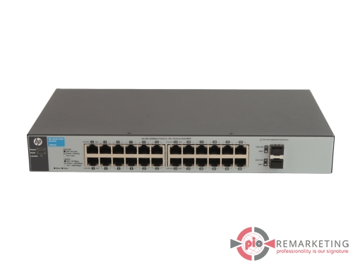 Go to product HP 1810-24G J9803A | Switch | 24× 1 Gb/s RJ-45 | 2× 1 Gb/s SFP | Managed