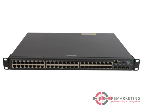Go to product HPE FlexNetwork 5130 JG937A | Switch | 48× 1 Gb/s RJ-45 | PoE+ | 4× 10 Gb/s SFP+ | L3 | Rack Ears