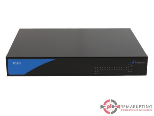 Go to product Barracuda F280 SCB-1725A-BC1 | Firewall | 12× 1 Gb/s RJ-45 | 4× 1 Gb/s SFP | Without Power Supply and OS