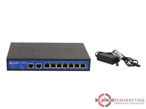 Go to product Juniper SSG-5-SH-BT | Firewall | VPN ISDN | 7× 100 Mb/s | Managed | Power Supply