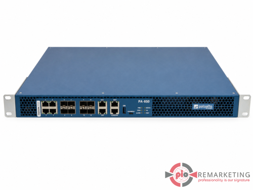 Go to product Palo Alto PAN-PA-850 | Firewall | 4× 1 Gb/s RJ-45 | 4× 1 Gb/s SFP | 4× 10 Gb/s SFP+ | 2× Power Supplies