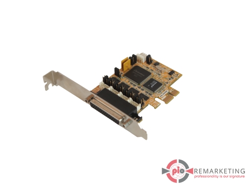 Go to product Exsys EX-44384 PCIe RS-232 COM DB9 V.24 PCIe 3.0 UART FP