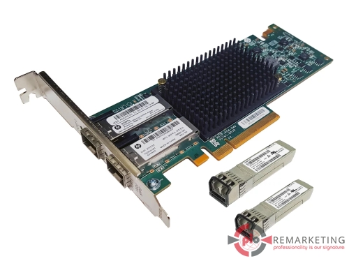Go to product Network Adapter HP 557SFP+ 788991-001 792834-001 | 2× 10 Gb/s SFP+ | 2× GBIC FP