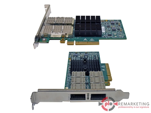 Go to product Network Adapter HP 764736-001 Rev A4 FDR/Ethernet 2x QSFP 40 Gb/s PCIe FP