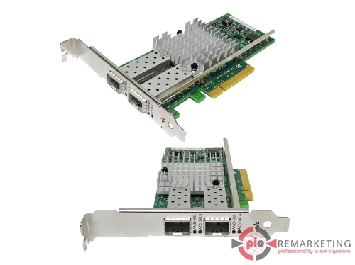 Go to product Network Adapter HP 560SFP+ | 2× 10 Gb/s SFP+ FC FP PCIe x8 669279-001