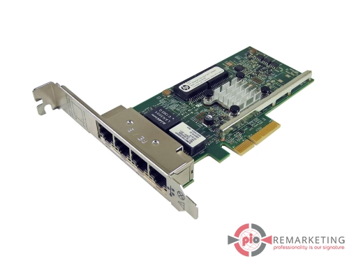 Go to product Network Adapter HP 331T | 4× 1 Gb/s RJ-45 PCIe x4 649871-001 647592-001 FP