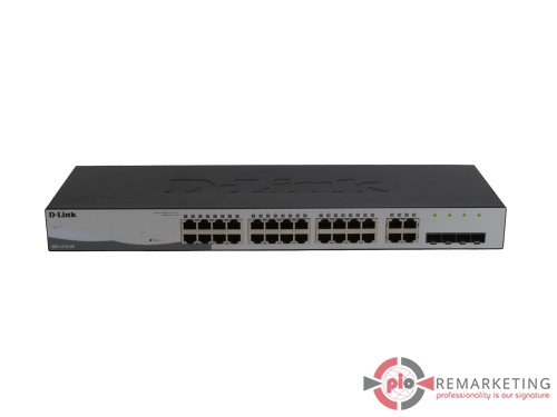 Go to product D-Link DGS-1210-28 | Switch | 28× 1 Gb/s RJ-45 | 4× Combo SFP | Managed