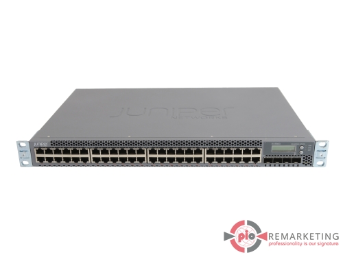 Go to product Juniper EX3300-48T-BF | Switch | 48× 1 Gb/s RJ-45 | 4× 10 Gb/s SFP+ | Rack Ears | Rack | Managed
