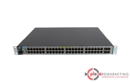 Go to product HP 2530-48G J9772A | Switch | 48× 1 Gb/s RJ-45 | PoE+ | 4× 1 Gb/s SFP | Managed | Rack Ears