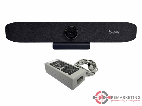 Go to product Poly Studio P15 All in One Kamera | for Wideokonferencji 4K with Zasilaczem