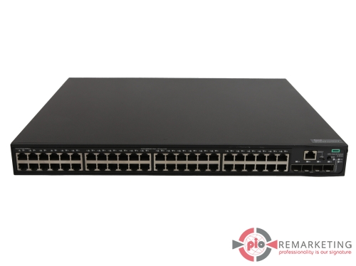 Go to product HPE 5140 JL824A | Switch | 48× 1 Gb/s | PoE+ | 4× 10 Gb/s SFP+ | 1× AC Power Supply