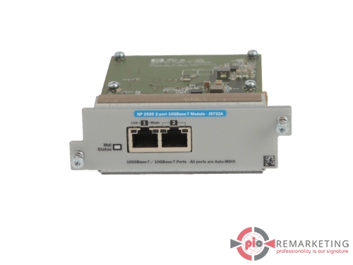 Go to product Module HP J9732A | 2× 10 Gb/s RJ-45 10G BASE-T | for Switches HP 2920