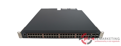Go to product Extreme Networks ERS5952GTS-PWR+ | Switch | 48× 1 Gb/s | PoE+ | 4× 10 Gb/s SFP+ | 2× Power Supplies | Rack Ears