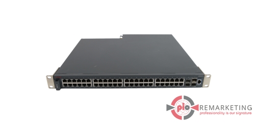 Go to product Avaya 4850GTS | Switch | 48× 1 Gb/s RJ-45 | 2× 1 Gb/s SFP | 2× 10 Gb/s SFP+ | 1× Power Supply | Managed | Rack Ears