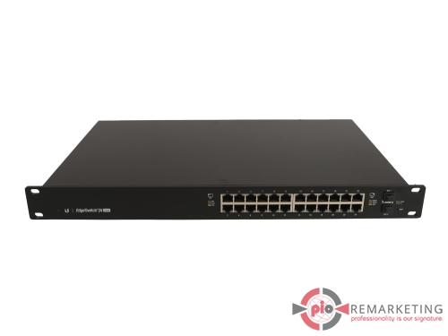Go to product Ubiquiti EdgeSwitch ES-24-250W | Switch | 24× 1 Gb/s RJ-45 | PoE+ | 2× 1 Gb/s SFP | Rack Ears