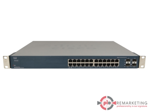 Go to product Cisco ESW-540-24-K9 | Switch | 24× 1 Gb/s | 4× Combo SFP 1 Gb/s | Managed | Rack Ears