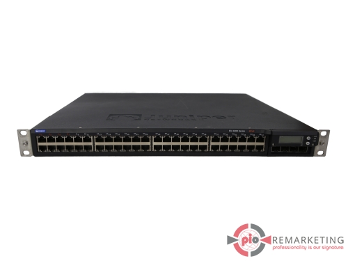 Go to product Juniper EX3200-48T | Switch | 48× 1 Gb/s (8× | PoE) | 4× 1 Gb/s SFP Module | Managed | Rack Ears