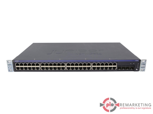 Go to product Juniper EX2200-48T-4G | Switch | 48× 1 Gb/s | 4× 1 Gb/s SFP | Managed | Rack Ears