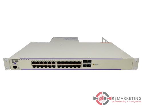 Go to product Alcatel-Lucent 6850E-P24 | Switch | 24× | PoE 1 Gb/s | 4× Combo SFP 1 Gb/s 1x PS | 360 W | Managed | Rack Ears
