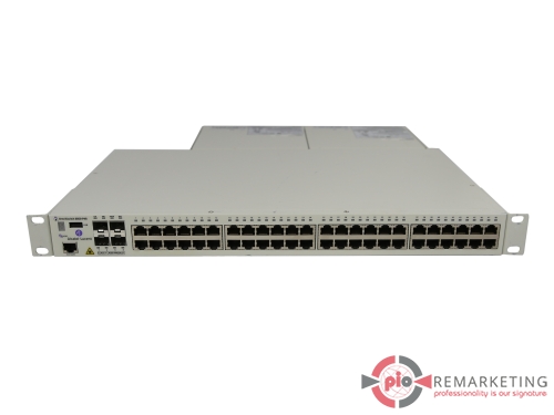 Go to product Alcatel-Lucent 6850-P48 | Switch | 48× | PoE 1 Gb/s | 4× 1 Gb/s SFP | Managed | Rack Ears