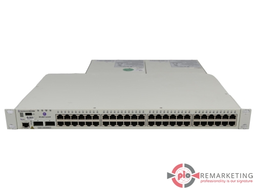 Go to product Alcatel-Lucent 6850-P48X | Switch | 48× | PoE 1 Gb/s 2x Uplink 10 Gb/s | Managed | Rack Ears
