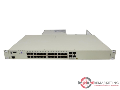 Go to product Alcatel-Lucent 6850-P24 | Switch | 24× | PoE 1 Gb/s | 4× Combo SFP 1 Gb/s | Managed | Rack Ears