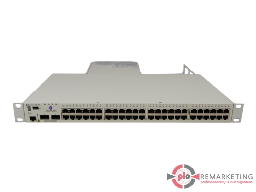 Go to product Alcatel-Lucent 6850-48X | Switch | 48× 1 Gb/s | 2× 10Gbits Uplink 1x PS-126 W-AC | Rack Ears