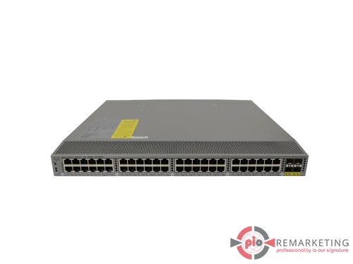 Go to product Cisco N2K-C2248TP-E-1GE Fabric Extender | Switch | 48× 1 Gb/s | 4× 10 Gb/s SFP+ Uplink