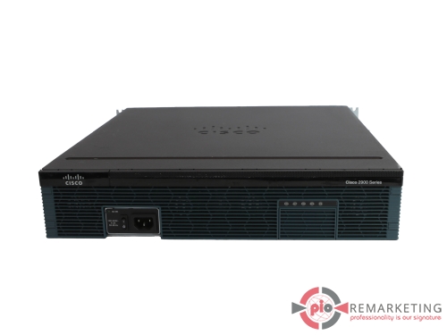 Go to product Cisco 2921/K9 | Router | 3× 1 Gb/s RJ-45 | 1× 1 Gb/s Combo SFP | 1× AC Power Supply | Rack Ears