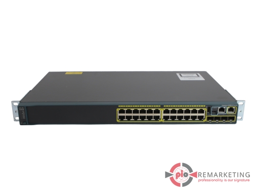 Go to product Cisco WS-C2960S-24TS-L | Switch | 24× 1 Gb/s RJ-45 | 4× 1 Gb/s SFP C2960S-STACK