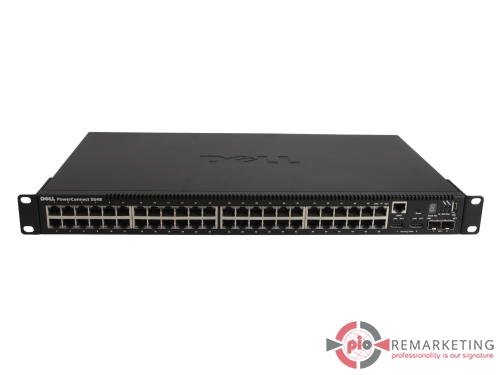 Go to product Dell PowerConnect 5548 | Switch | 48× 1 Gb/s RJ-45 | 2× 10 Gb/s SFP+ | Managed