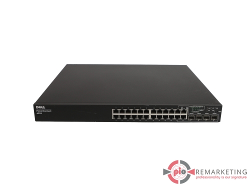 Go to product Dell PowerConnect 6224 Y3549 | Switch | 20× 1 Gb/s RJ-45 | 4× 1 Gb/s Combo SFP | L3