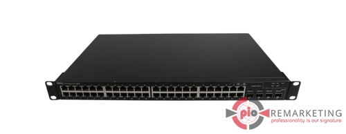 Go to product Dell PowerConnect 5448 | Switch | 48× 1 Gb/s RJ-45 | 4× 1 Gb/s SFP | Managed | Rack Ears