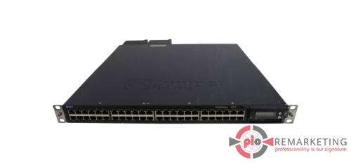 Go to product Juniper EX4200-48P | Switch | 48× 1 Gb/s | PoE | 4× 1 Gb/s SFP | 2× Power Supplies | Managed | Rack Ears