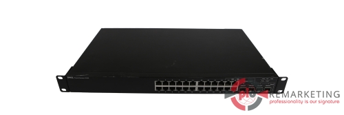 Go to product Dell PowerConnect 5424 | Switch | 24× 1 Gb/s RJ-45 | 4× 1 Gb/s SFP | Managed | Rack Ears